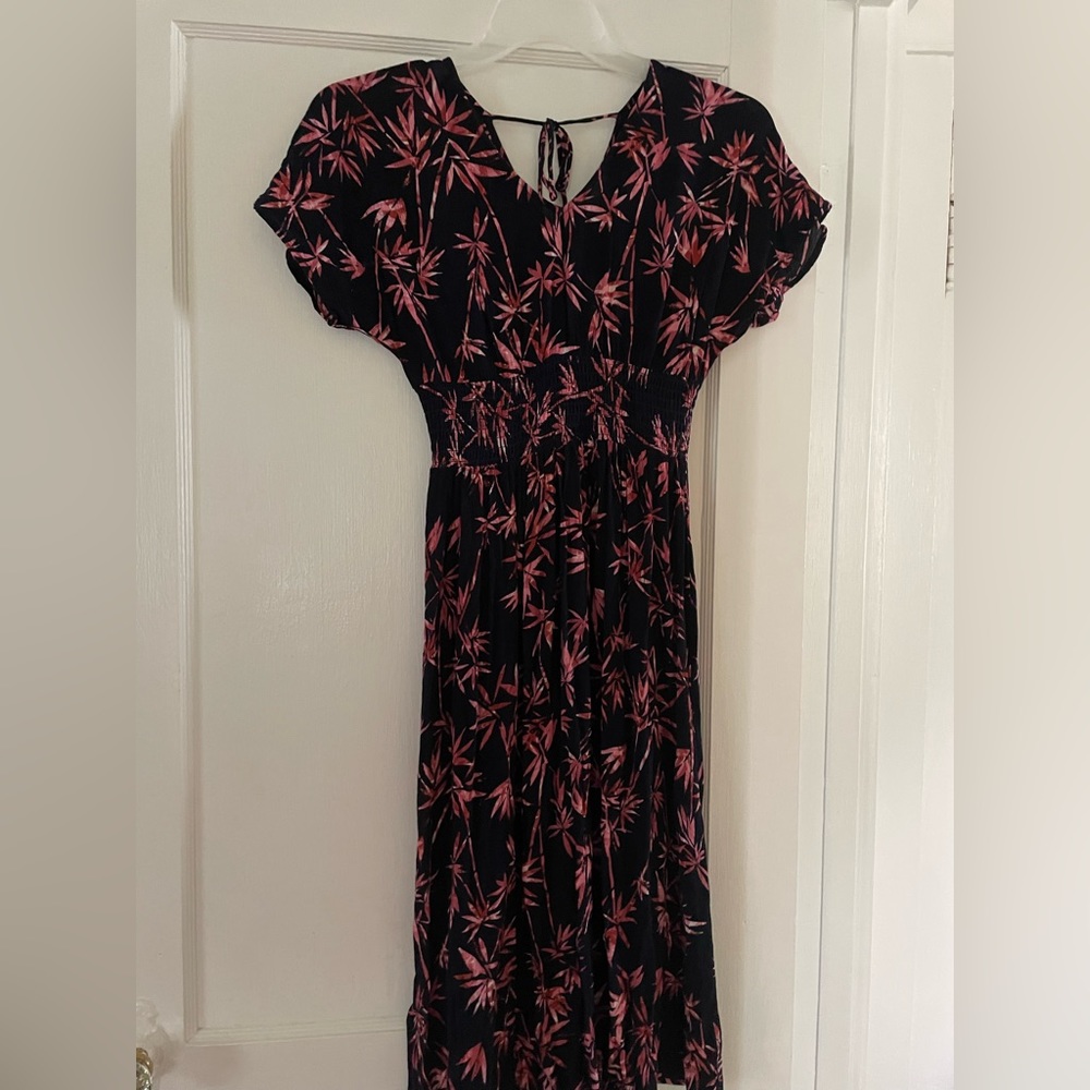 Bebop waist snatching maxi summer dress